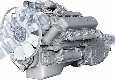 6582.1000186-06 Двигатель ЯМЗ 6582 без КП и сцепления 6 комплектации