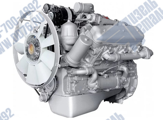 Картинка для Двигатель ЯМЗ 236БЕ2 без КП и сцепления 36 комплектации