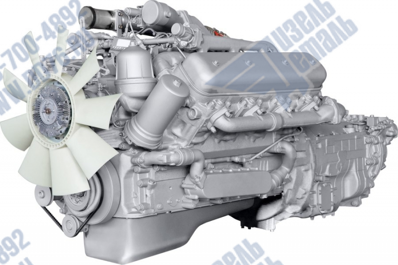 7511.1000186-48 Двигатель ЯМЗ 7511 без КП и сцепления 48 комплектации