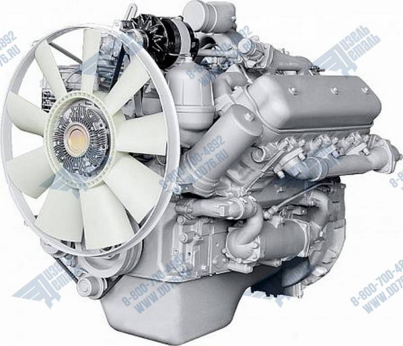 Картинка для Двигатель ЯМЗ 236БК без КП и сцепления 7 комплектации