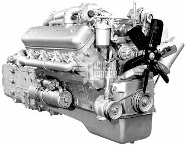 238Б-1000021 Двигатель ЯМЗ 238Б с КП 5 комплектации